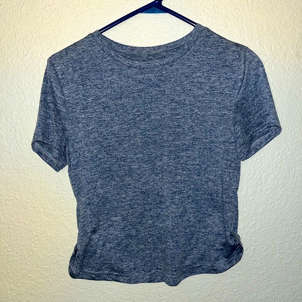 Athletic gray top